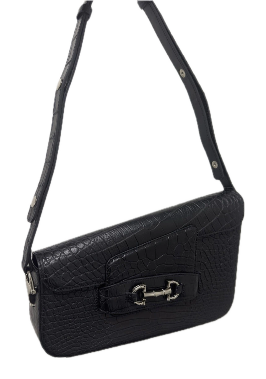 Crocodile Clutch Bag
